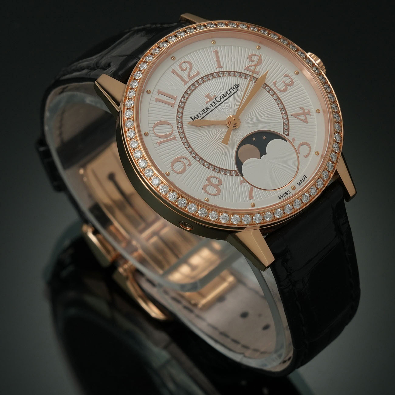 Jaeger LeCoultre(USED)예거르쿨트르 랑데부 클래식 문페이즈 다이아베젤 Q3572430
